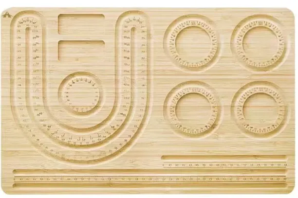 ALANES Bead Design Board Bead Mat DIY Beading Tray Design Jewelry Tool Tool Tray