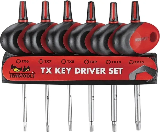 Teng Tools 6PC Mini Tx T Handle Set Camping & Hiking Hand Tools