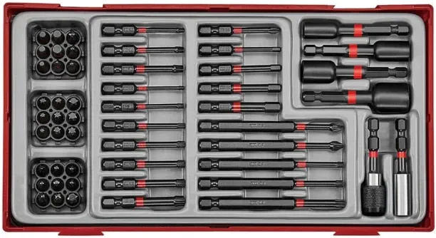 Teng Tools 53PC 1/4 Inch Drive Impact Bit Set Camping & Hiking Hand Tools