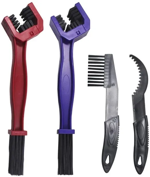 ALANES Bicycle Chain Cleaning Kit Flywheel Cleaning Brush Gear Maintenance Tools Cycling Bike Clean…