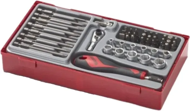 Teng Tools 49PC 1/4inch Drive Bits, Socket and Driver Set Camping & Hiking Hand Tools