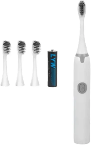 spark Electric Sonic Toothbrush, 3 Brush Heads, Magnetic Suspension Technology, White Medium Toothb…