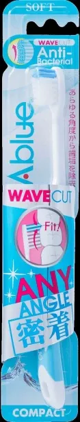 Dental Pro ABLUE Wave Cut -Anti-Bacterial tooth brush Soft Toothbrush