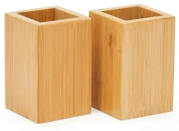 Accessories Bamboo Toothbrush Holder