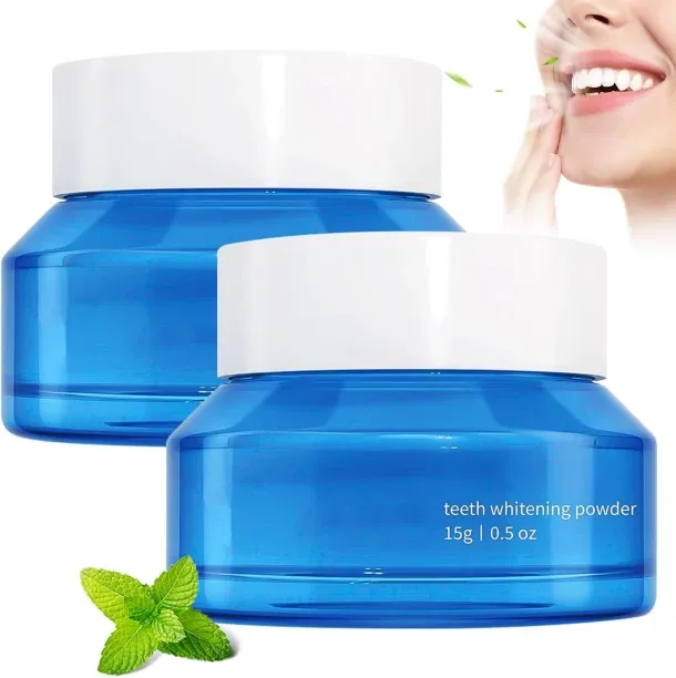 LIUHUI Teeth Whitening Powder, Natural Teeth Whitener, Teeth Whitening Powder Toothpaste, Instant T…