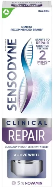 Sensodyne Active White Clinical Repair Toothpaste