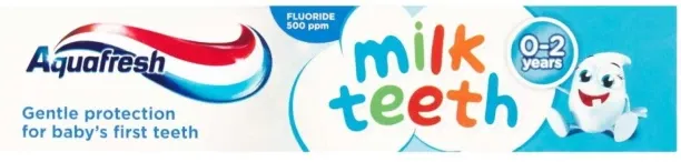 Aquafresh Kids Milk Teeth Toothpaste