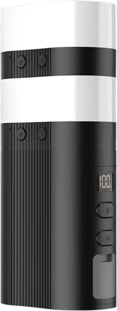 LIUHUI Camping Light with Magnetic Separation, 6000mAh Battery, 360° Soft Lighting, Real-time Digit…