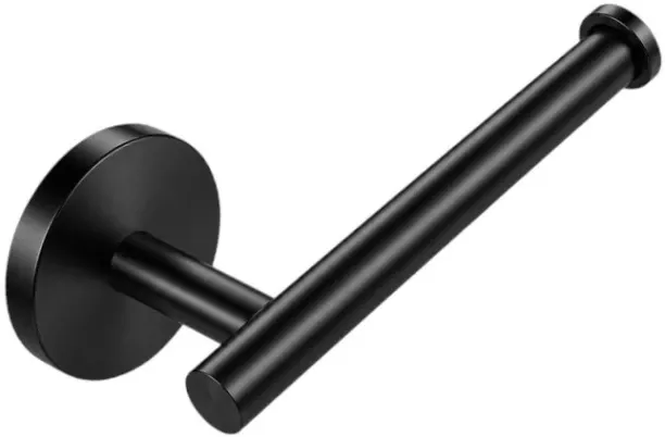 Premium E 024 Bathroom Toilet Paper Holder Stainless Steel Bar Towel Holder