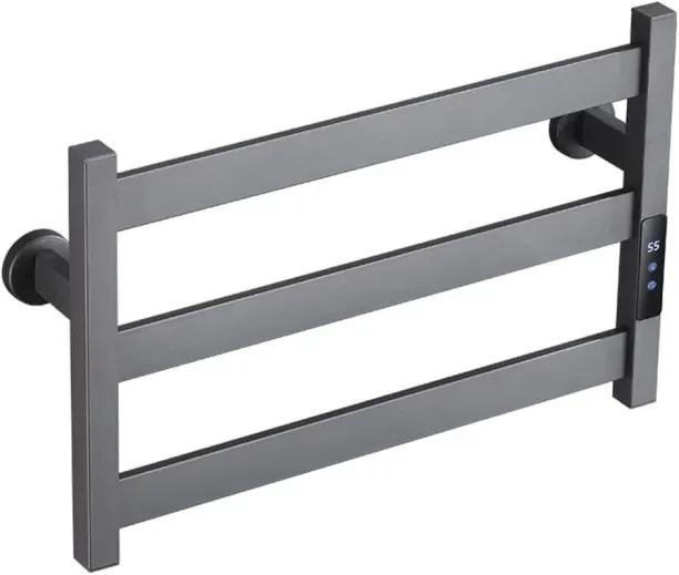 Wagu drum 3 Bars Towel Warmer for Bathroom, Thicken Stainless Steel Hand Towel Holder Wall Mounted,…