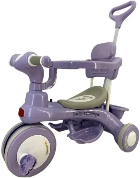 PSM13 Kid's 3 In 1 Tricycle Push Bike Baby Boys, Baby Girls Tricycle