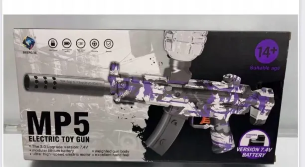 Generic MP5 electric toy gun Special Edition Premium Orbeez/Gel Ball Electric Blaster Toy Gun Water…