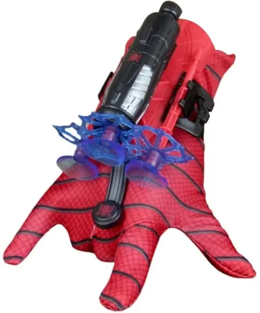 Spider Hero Web Super Shooter Toy With Key Ring Spider Hero Web Slingshots