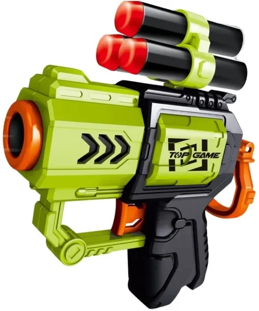Generic Air Blaster Foam Dart Toy Gun - Toys for Boys - Pretend Play Darts & Plastic Bullets