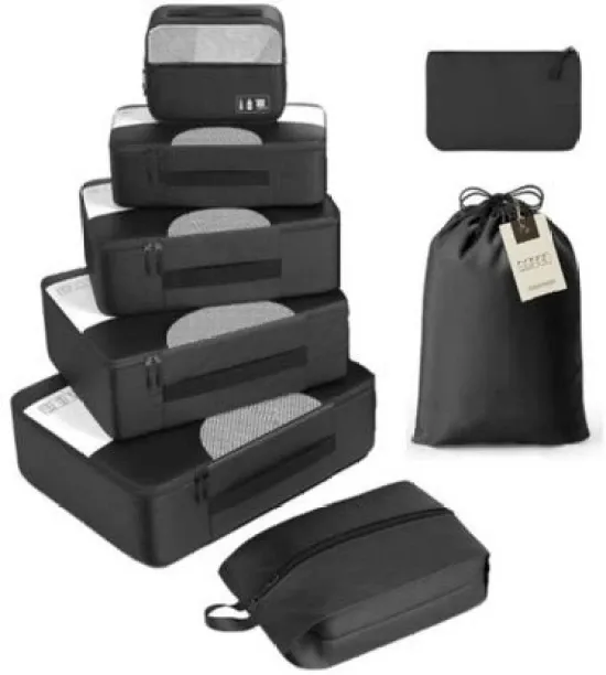 Amigo Organizer Bag for Travel Set of 8 45216 Travel Organizer