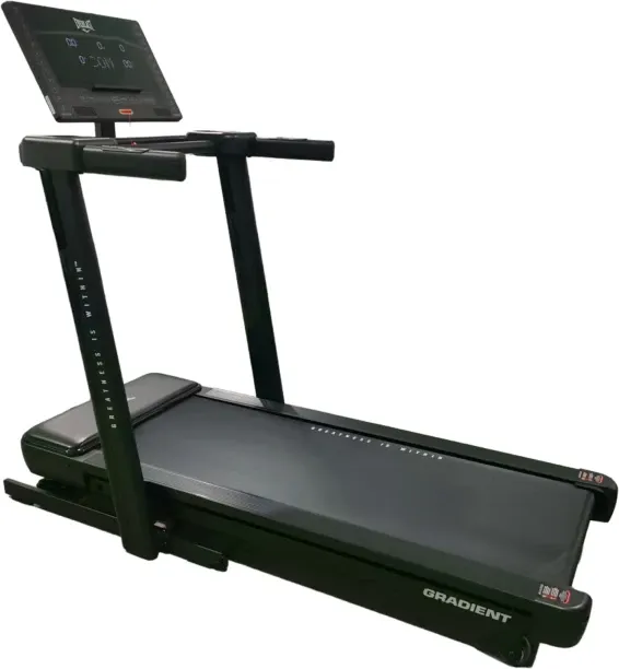 Everlast Gradient Incline & Decline with Blue Tooth and Fitness Apps Motorized Treadmill