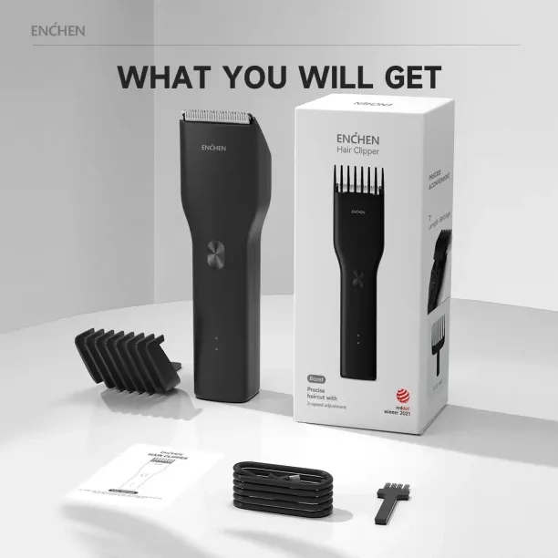 KEMEI (black) Hair Trimmers Adjustable Hair Trimmers Rechargeable Clippers Professional Hair Cuttin…