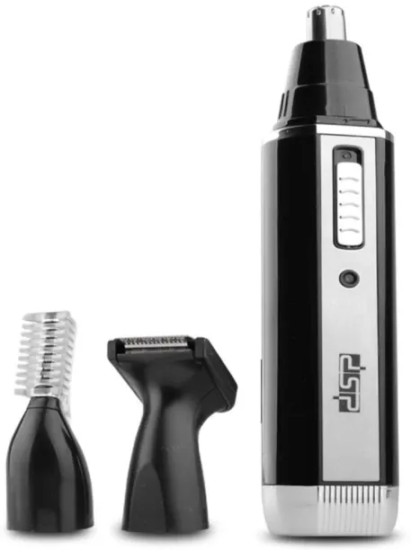 DSP 3 IN 1 Nose Ear Eyebrow Sideburn Rechargeable Hair Trimmer for Men-Black Trimmer