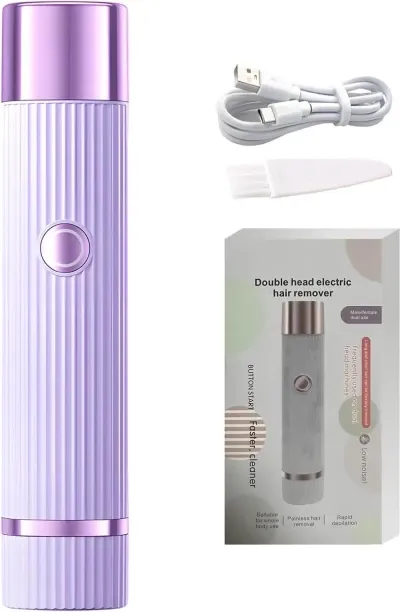 LIUHUI 2-in-1 Electric Razor for Women, Dual Head Bikini Trimmer, Quick & Painless Whole Body Hair …