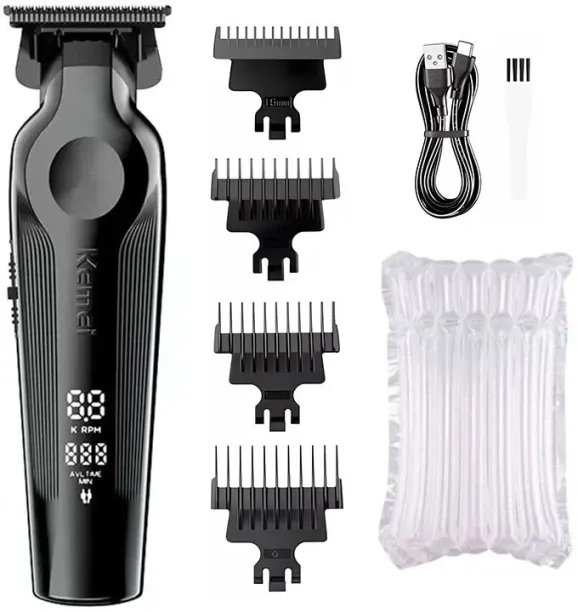 MAX (option 2)KM-1858 9000RPM 10W Hair Clipper KM-264 Rechargeable Electric Trimmer Original KM-T95…