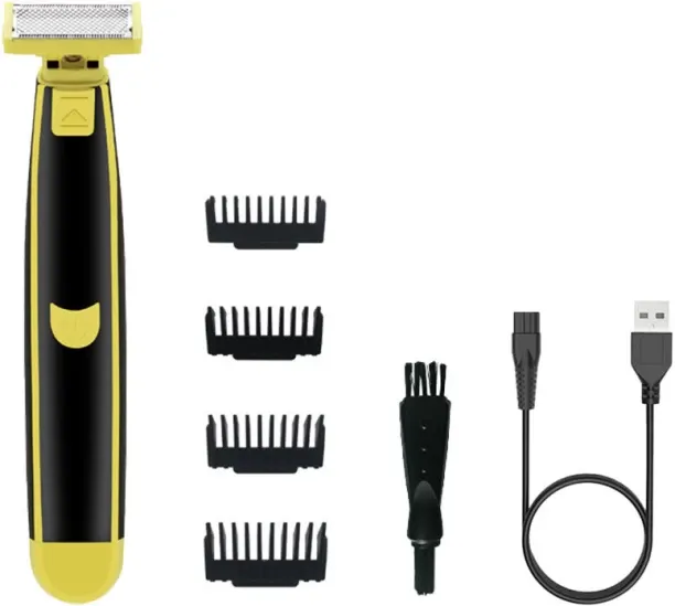MAX (black)Full Body Washed Wet and Dry Shaver, Men's Electric Shaver Rotary Shaver Trimmer