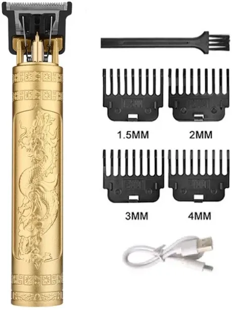 MAX (060-GoldDragon-Kit)T9 Electric Hair Cutting Machine Hair Clipper Beard Shaving Body Hair Trimm…