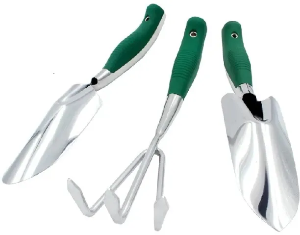 Generic 3 Piece Gardening Tools Hand Trowel, Transplantation Trowel And Hand Rake 23 cm Garden Trow…