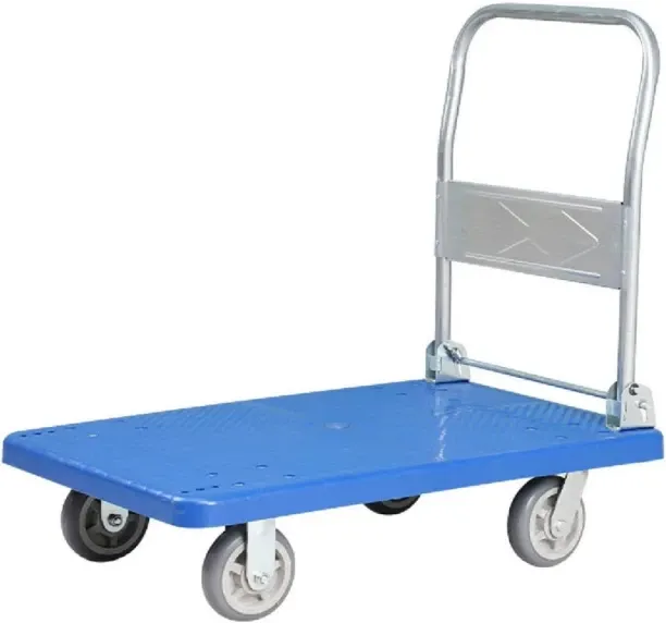 Generic Platform Truck With 360° Swivel Silent Wheels Folding Platform Truck Polypropylene Panel Pu…