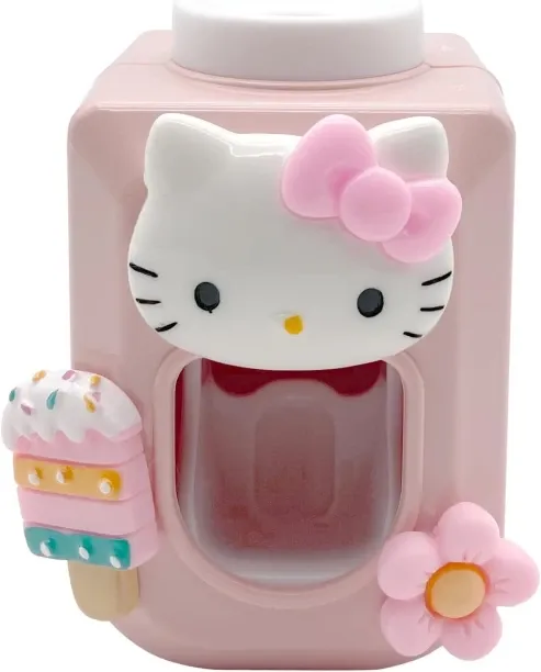 Hi Pansy Kawaii Toothpaste Squeezer Hello Kittie Cartoon Automatic Toothpaste Dispenser Cute Kids S…