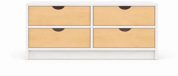 traderootswoodworx TV STAND -4DW Solid Wood TV Entertainment Unit
