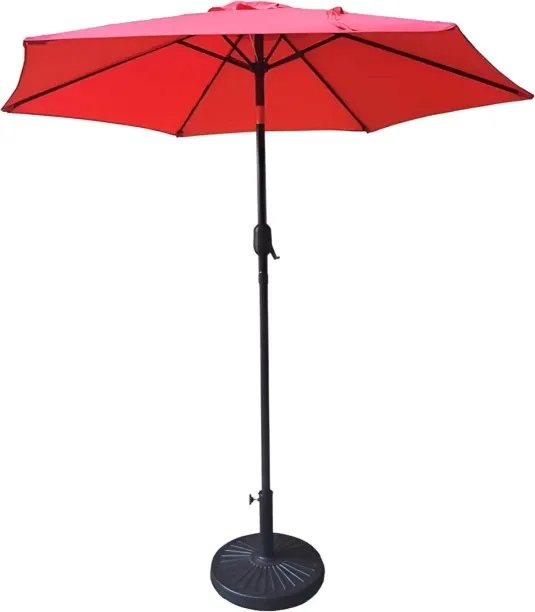 Generic Outdoor Garden Table Umbrella with Tilt Adjustment and Wind Vent Umbrella