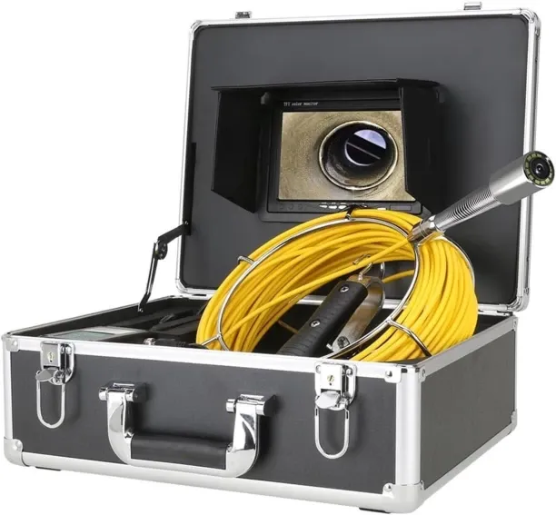 BOWENSTORE Endoscope, Sewer Camera with Locator IP68 Waterproof Pipe Inspection Camera with 512Hz S…