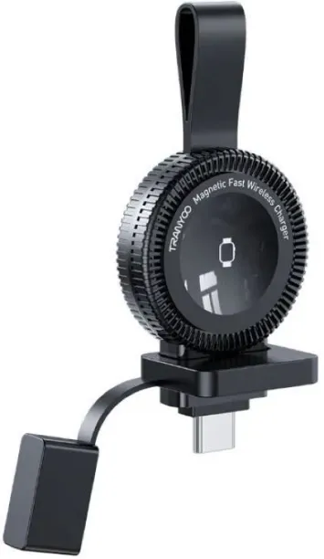 TRANYOO Portable Type-C Fast Wireless Charger T-WF2 USB Adaptor