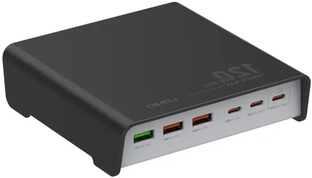 LDNIO LDNIO Fast Charging Hub 120Watt 3USB+3 Type C Port-Q605 USB Adaptor