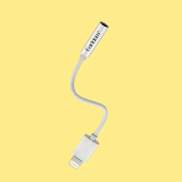 Earldom 3.5mm female to Lightning Audio Adaptor Bluetooth enabled Cable ET-OT49 USB Adaptor