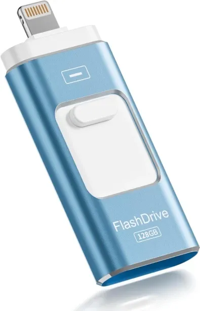 Flycross 128GB Flash Drive for iPhone Thumb Drive Photo Stick, USB Memory Stick iPhone Flash Drive …