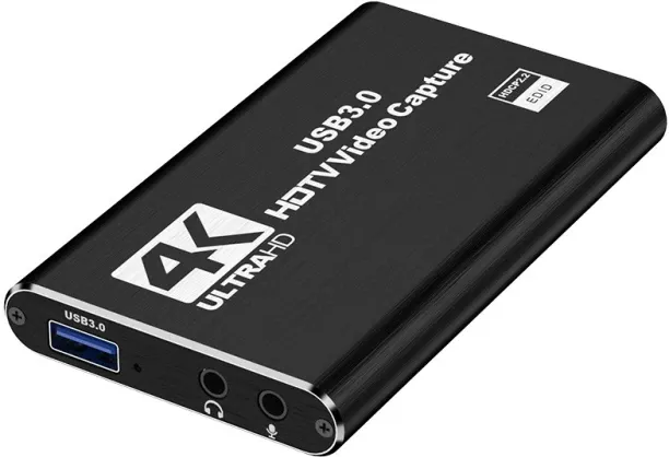 marevic HW-1407 Video Capture Card, Audio Video Capture Card, USB 3.0 Capture Card 4K HDMI Loop-Out…