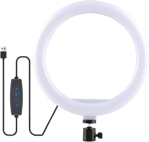 SHIJIN Selfie Ring Light with 3 Light Modes Levels USB Mini LED Fill Light for /Phone/Live Stream/M…