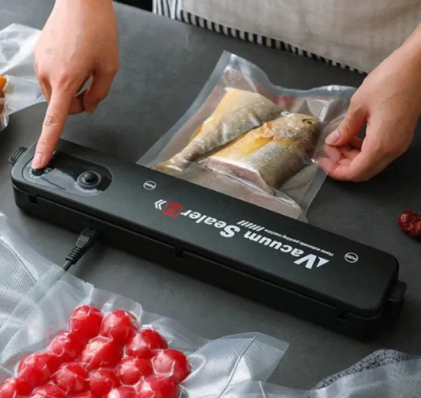 Portable Electric Food Vacuum Sealer Machine -Q-Z100 ZAR64 Automatic Vacuum Bag Sealer