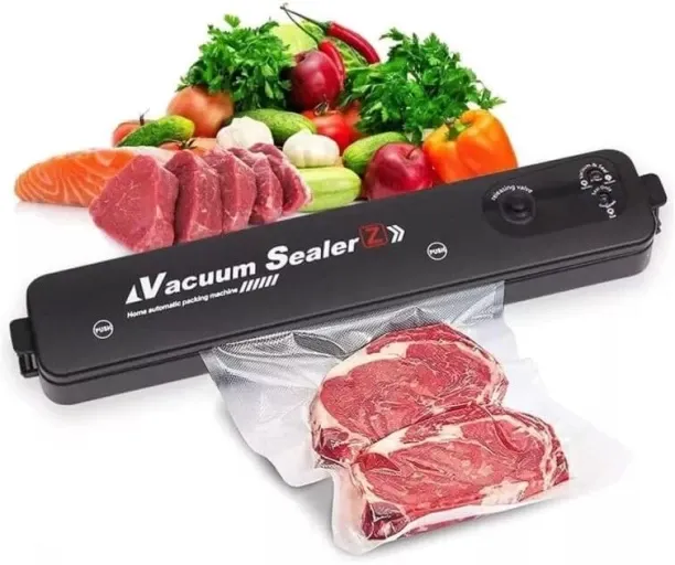 Flycross Powerful Food Vacuum Sealer Machine Automatic Vacuum Bag Sealer