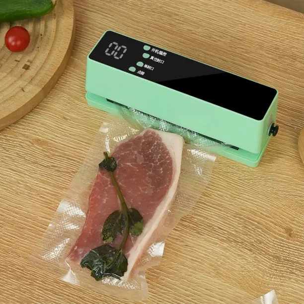 Solala Vacuum Sealer,Mini wireless vacuum sealing machine vacuum food bag rechargeable plastic seal…