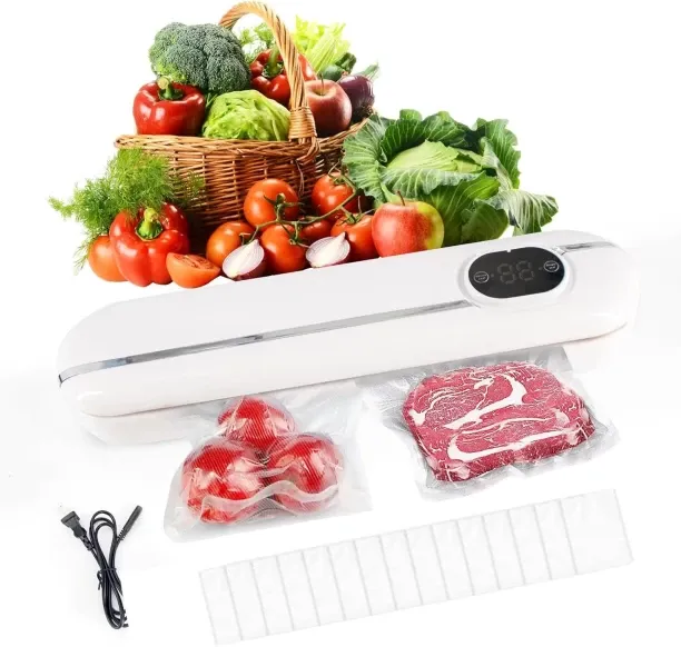 Flycross Vacuum Sealer Automatic Vacuum Bag Sealer