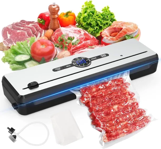 Bloo Food vacuum sealing machine - A 10-fold longer food saver Automatic Vacuum Bag Sealer