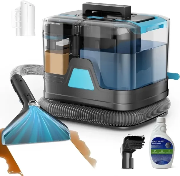 Flycross Portable carpet soft furnishing local cleaning machine Wet & Dry Vacuum Cleaner
