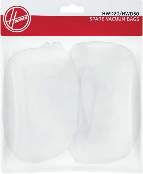Hoover HWD20/HWD50 Spare Vacuum Bags Disposable Vacuum Cleaner Bag