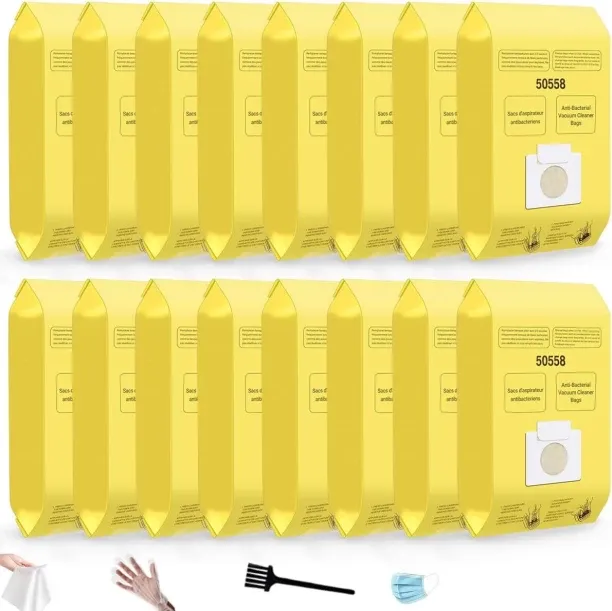 Junxidz 16 Pack vacuum storage bags for Kenmore Canister Vacuum Bags,For kenmore upright vacuum bag…
