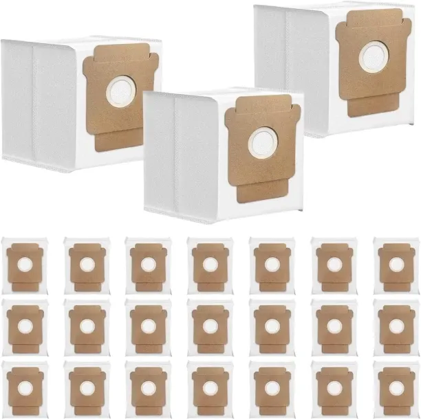 Junxidz 24 Pack 105 Vacuum Bags for iRobot Roomba 105 Vac, 105 Combo, Plus 405 Combo, Plus 505 Comb…