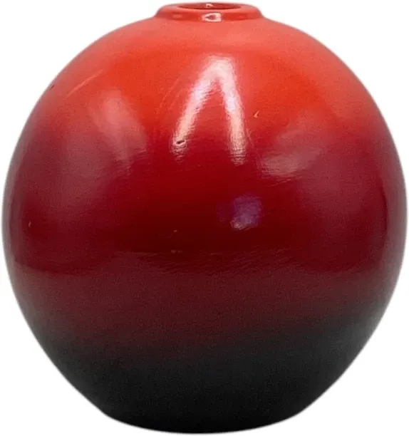 Africa Ceramics Vase AC 20x17cm Oslo Bulb-Red Ombre Ceramic Vase