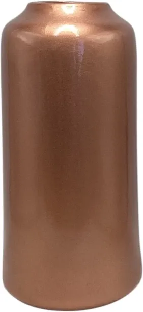 Africa Ceramics Vase AC 29x14cm Traditional Stem - Copper Ceramic Vase