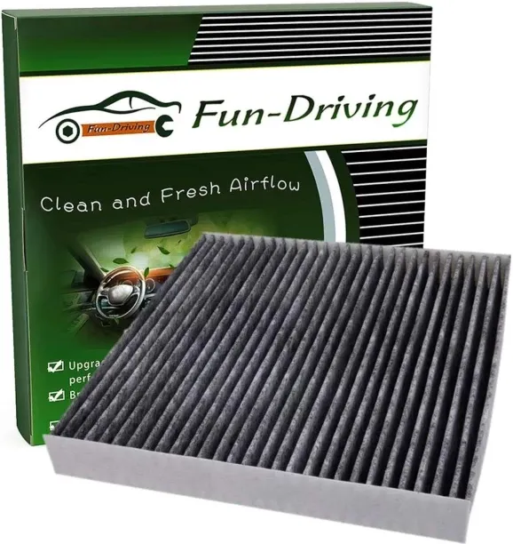 Hi Pansy 1 Pack FD157 Cabin Air Filter,Melt-Blown Nonwoven and Charcoal for NA Universal Air Filte…
